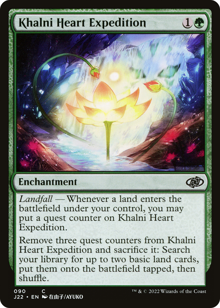 Khalni Heart Expedition (J22-090) [Jumpstart 2022] MTG Single Wizards of the Coast