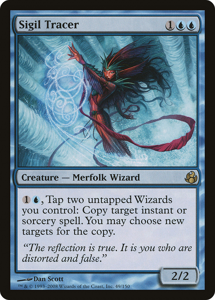 Sigil Tracer (MOR-049) [Morningtide] Foil MTG Single Wizards of the Coast