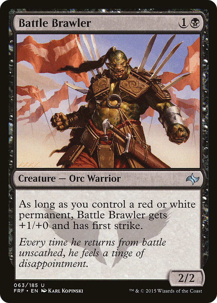 Battle Brawler (FRF-063) [Fate Reforged] MTG Single Wizards of the Coast