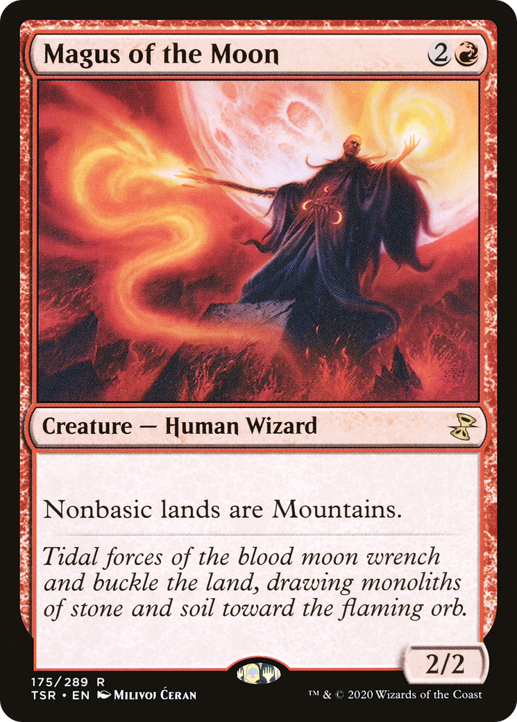 Magus of the Moon [Time Spiral Remastered] MTG Single Magic: The Gathering