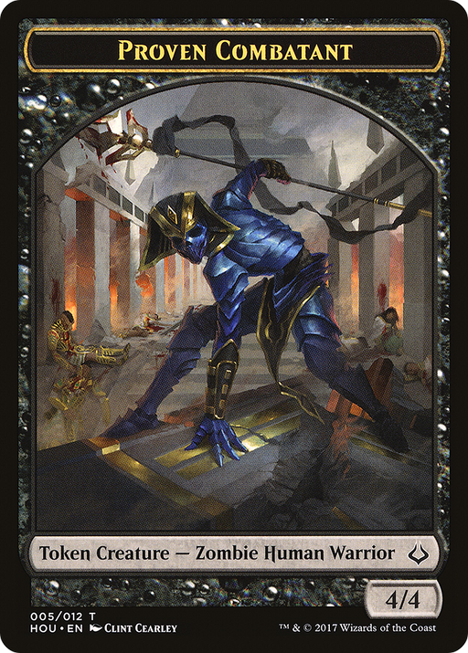 Proven Combatant (HOU-005) [Tokens] Hour of Devastation Tokens MTG Single Wizards of the Coast