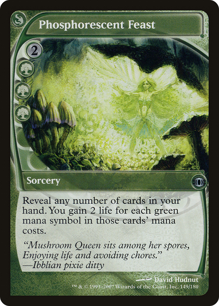 Phosphorescent Feast (FUT-149) [Future Sight] Foil MTG Single Wizards of the Coast
