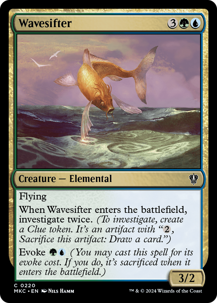 Wavesifter (MKC-220) [Murders at Karlov Manor Commander] MTG Single Wizards of the Coast