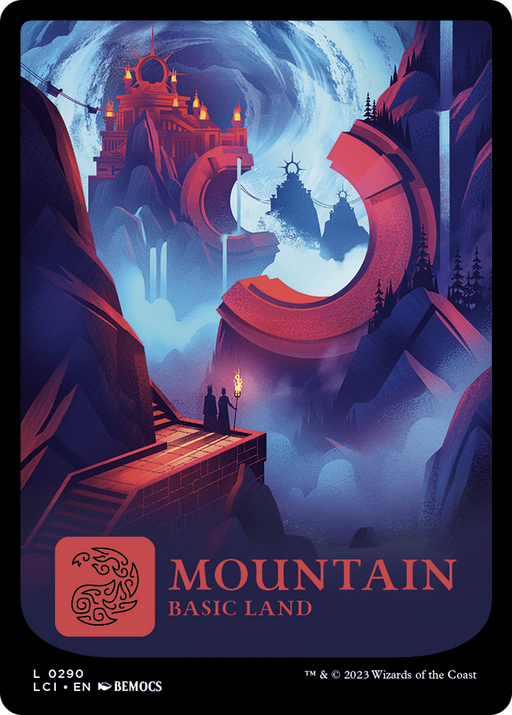 Mountain (0290) (LCI-290) [The Lost Caverns of Ixalan] Foil MTG Single Wizards of the Coast