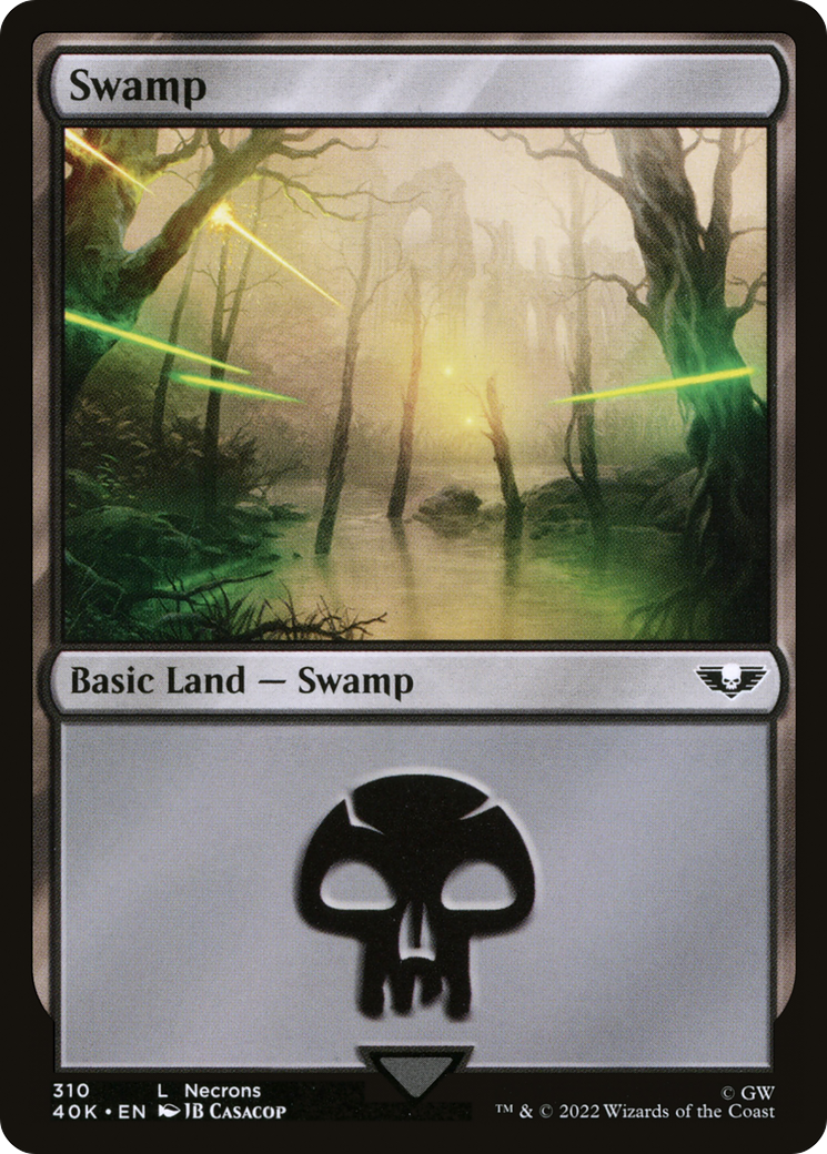 Swamp (40K-310) [Warhammer 40,000 Commander] MTG Single Wizards of the Coast