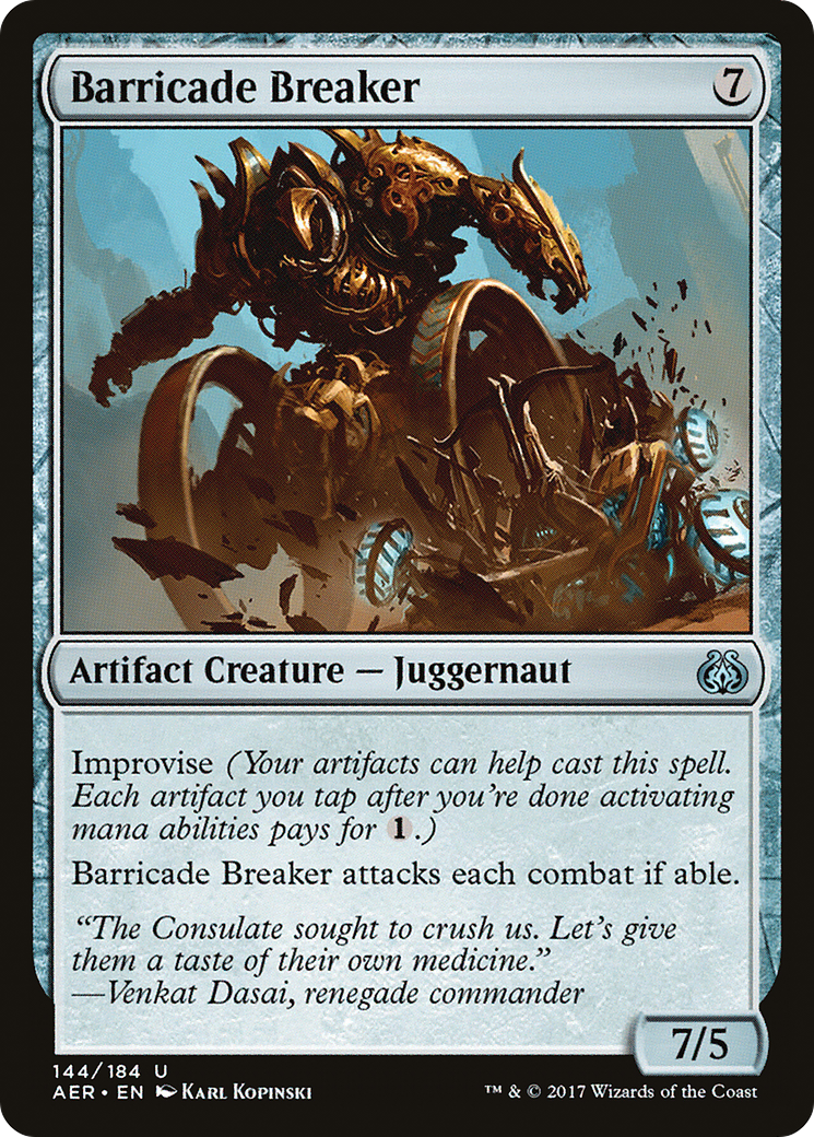 Barricade Breaker (AER-144) [Aether Revolt] MTG Single Wizards of the Coast
