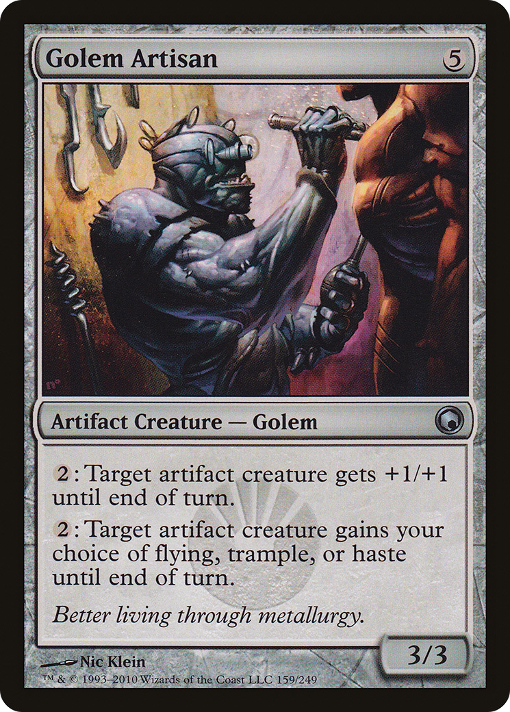 Golem Artisan (SOM-159) [Scars of Mirrodin] MTG Single Wizards of the Coast