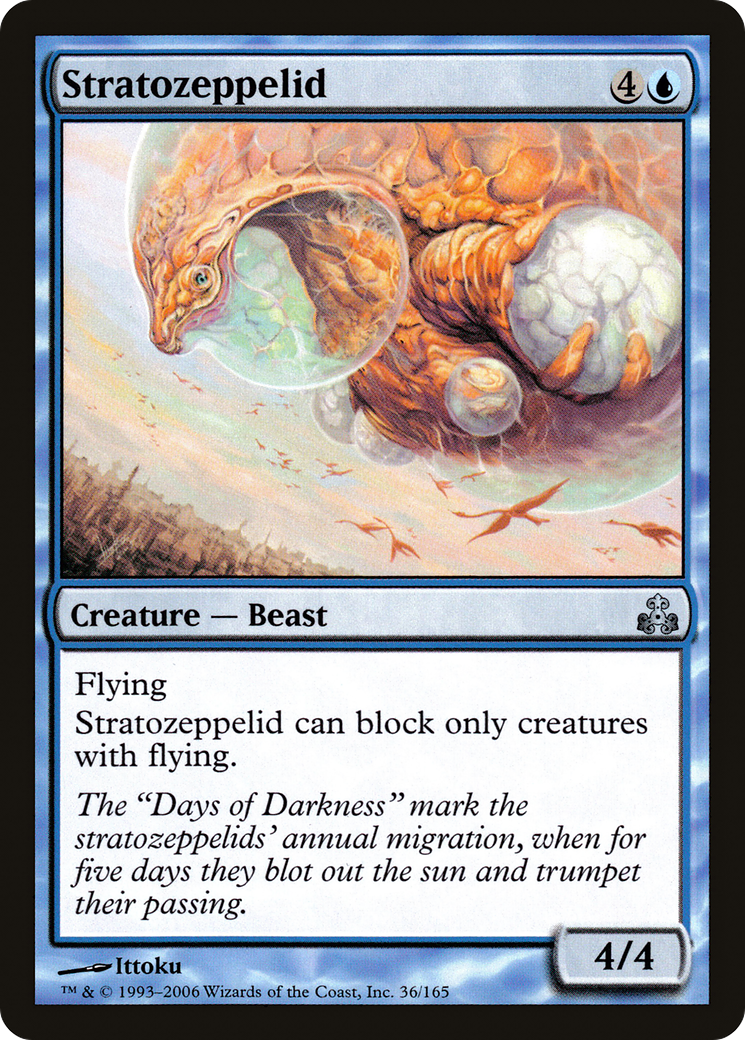Stratozeppelid (GPT-036) [Guildpact] Foil MTG Single Wizards of the Coast