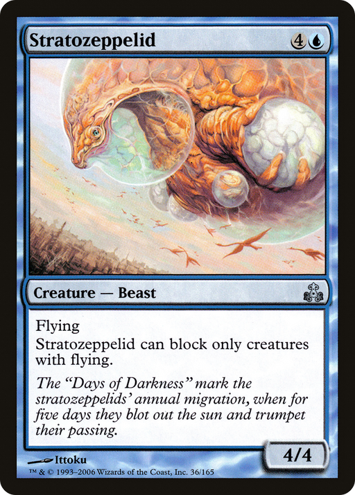 Stratozeppelid (GPT-036) [Guildpact] MTG Single Wizards of the Coast