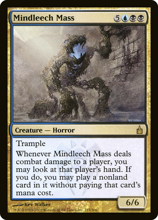 Mindleech Mass (RAV-215) [Ravnica: City of Guilds] MTG Single Wizards of the Coast