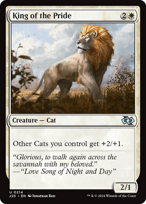 King of the Pride (J25-214) [Foundations Jumpstart] MTG Single Wizards of the Coast