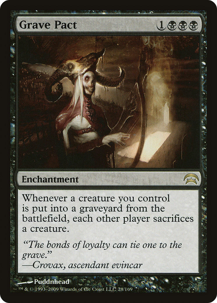 Grave Pact (HOP-028) [Misc] Planechase MTG Single Wizards of the Coast