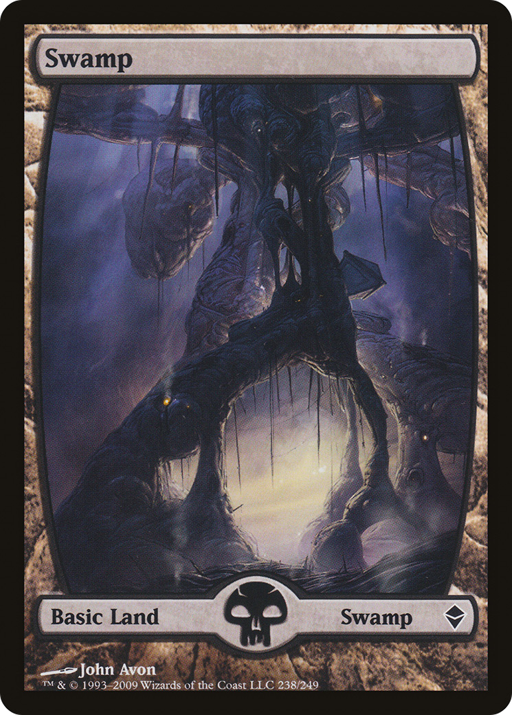 Swamp (ZEN-238) [Zendikar] Foil MTG Single Wizards of the Coast