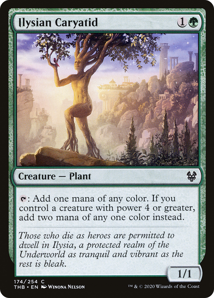 Ilysian Caryatid (THB-174) [Theros Beyond Death] Foil MTG Single Wizards of the Coast