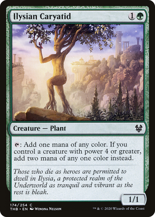 Ilysian Caryatid (THB-174) [Theros Beyond Death] Foil MTG Single Wizards of the Coast