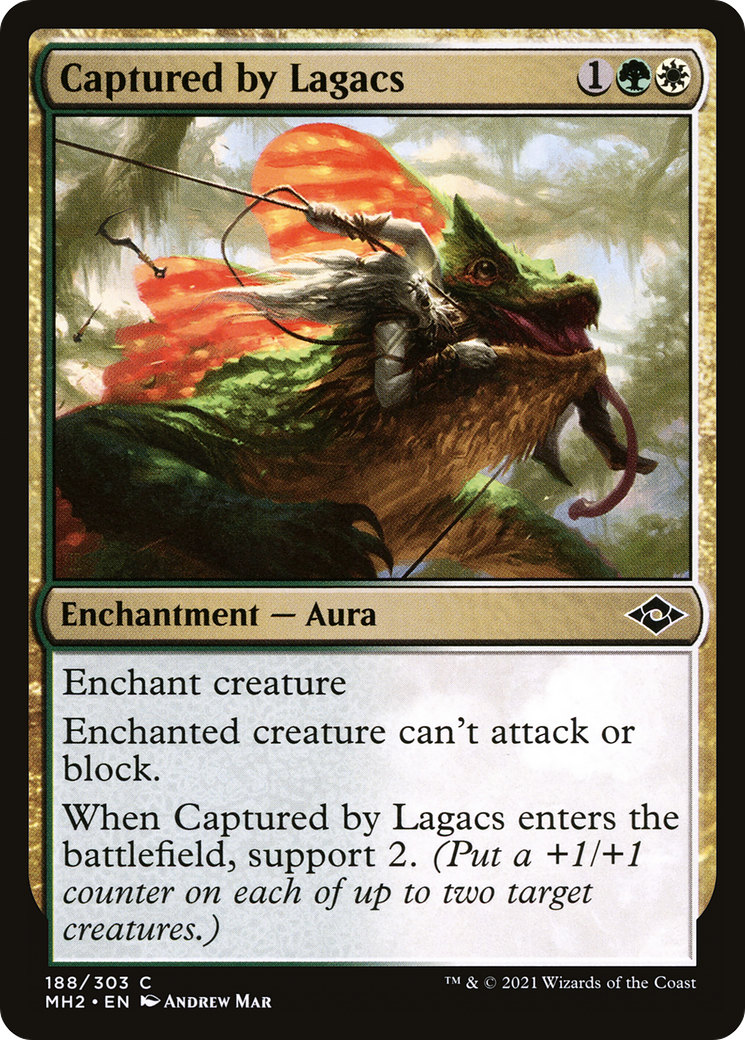 Captured by Lagacs (MH2-188) [Modern Horizons 2] Foil MTG Single Wizards of the Coast