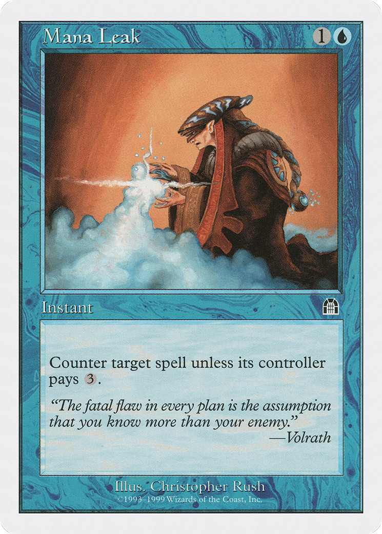 Mana Leak (BRB-) [Misc] Battle Royale Box Set MTG Single Wizards of the Coast