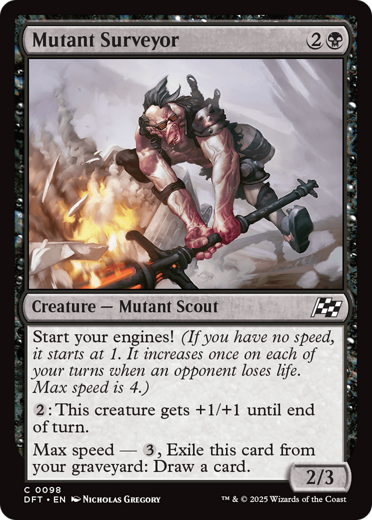 Mutant Surveyor (DFT-098) [Aetherdrift] MTG Single Wizards of the Coast