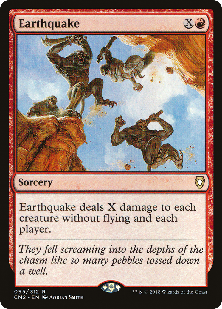 Earthquake (CM2-095) [Commander Anthology Volume II] MTG Single Wizards of the Coast