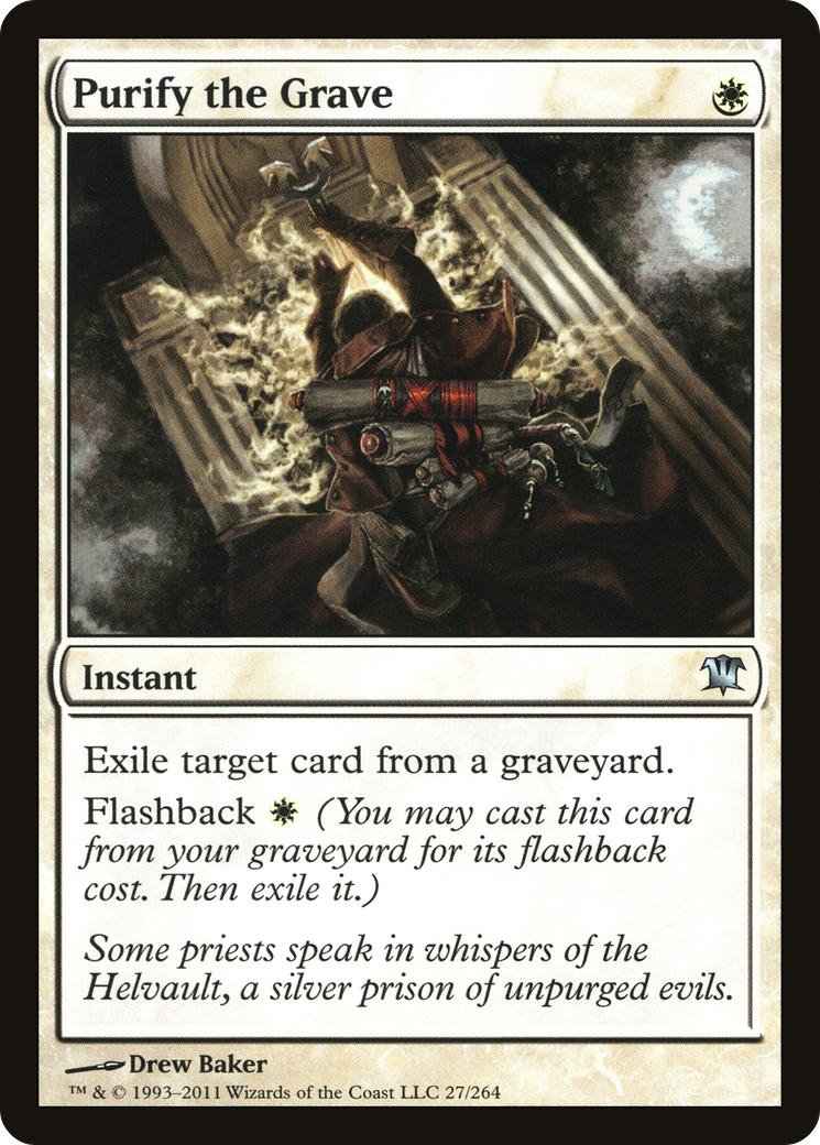 Purify the Grave (ISD-027) [Innistrad] Foil MTG Single Wizards of the Coast