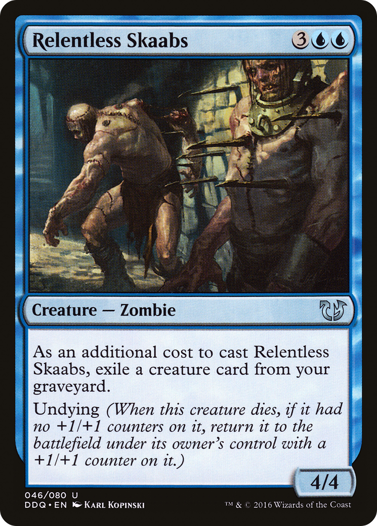 Relentless Skaabs (DDQ-046) [Misc] Duel Decks: Blessed vs. Cursed MTG Single Wizards of the Coast