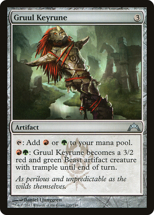 Gruul Keyrune (GTC-230) [Gatecrash] MTG Single Wizards of the Coast