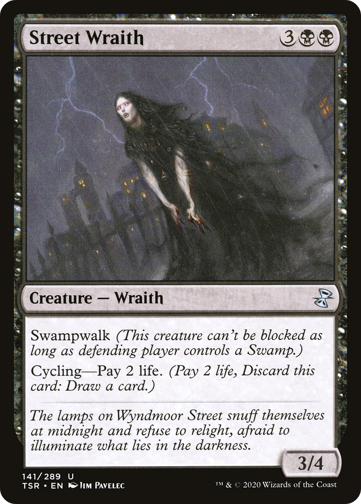 Street Wraith (TSR-141) [Time Spiral Remastered] MTG Single Wizards of the Coast