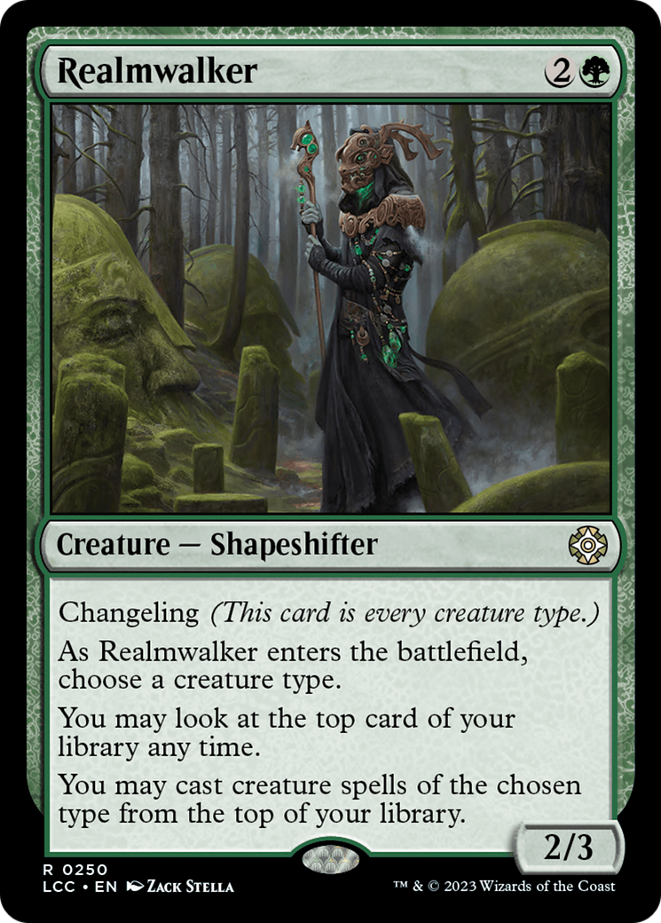 Realmwalker (LCC-250) [The Lost Caverns of Ixalan Commander] MTG Single Wizards of the Coast