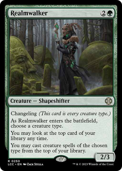 Realmwalker (LCC-250) [The Lost Caverns of Ixalan Commander] MTG Single Wizards of the Coast