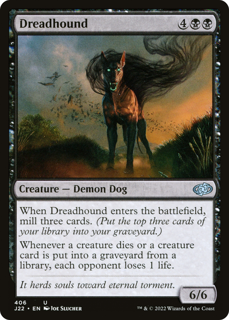Dreadhound (J22-406) [Jumpstart 2022] MTG Single Wizards of the Coast