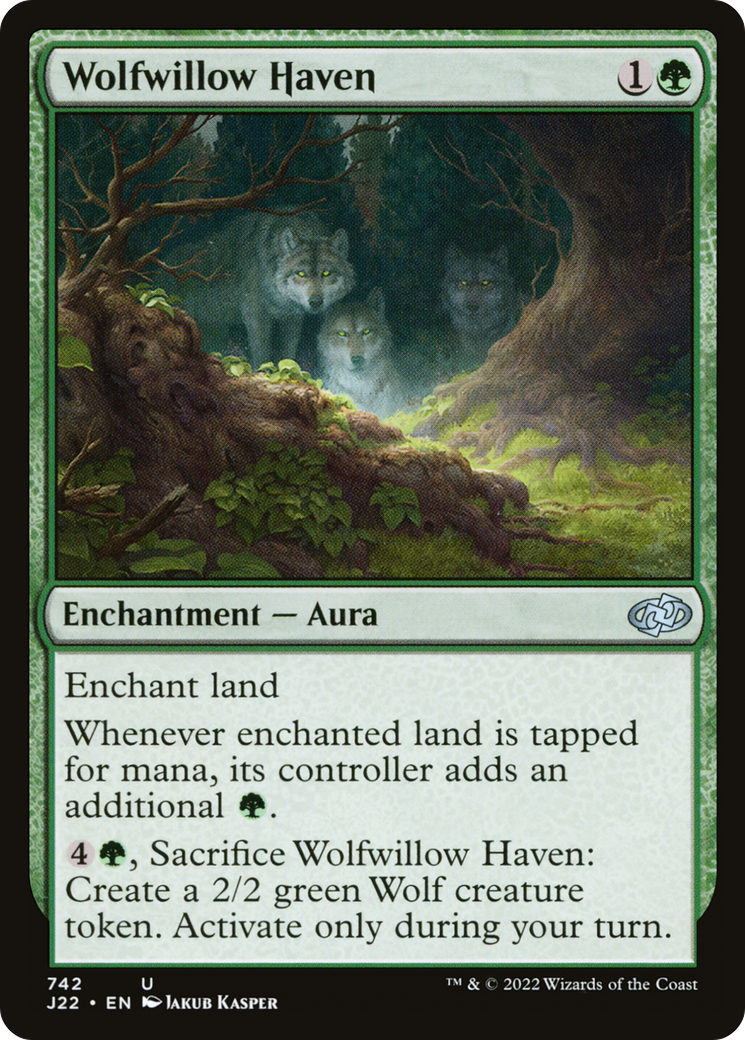 Wolfwillow Haven (J22-742) [Jumpstart 2022] MTG Single Wizards of the Coast
