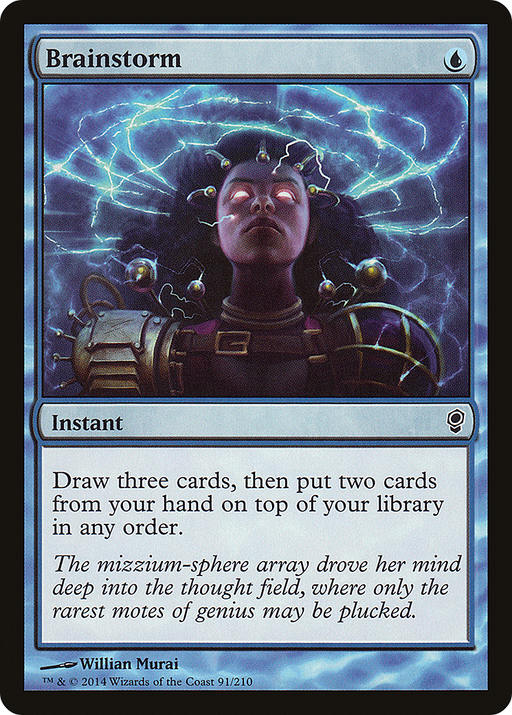 Brainstorm (CNS-091) [Conspiracy] MTG Single Wizards of the Coast