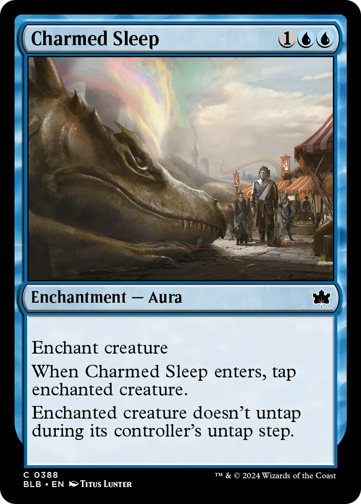 Charmed Sleep (BLB-388) [Bloomburrow] Foil MTG Single Wizards of the Coast