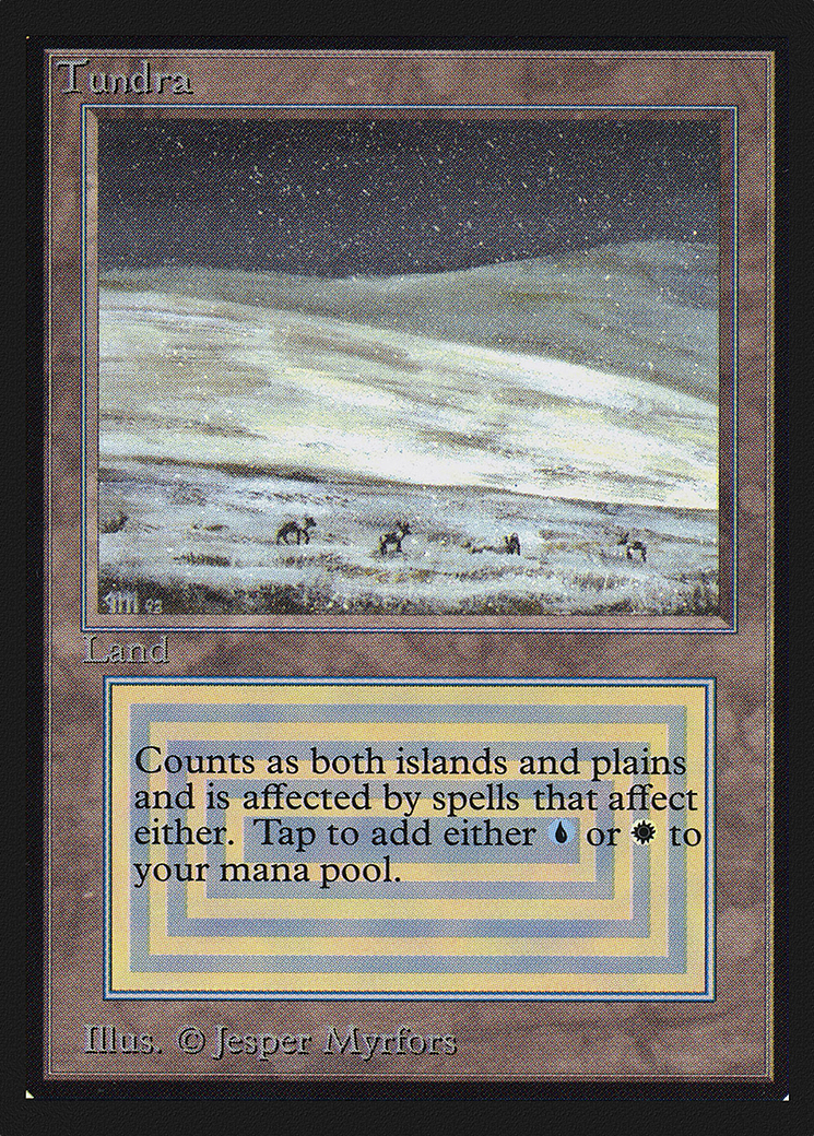 Tundra (CE) (CED-) [Collectors' Edition] MTG Single Wizards of the Coast