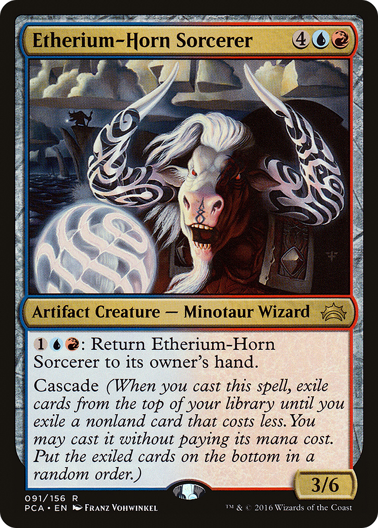 Etherium-Horn Sorcerer (PCA-091) [Misc] Planechase Anthology MTG Single Wizards of the Coast
