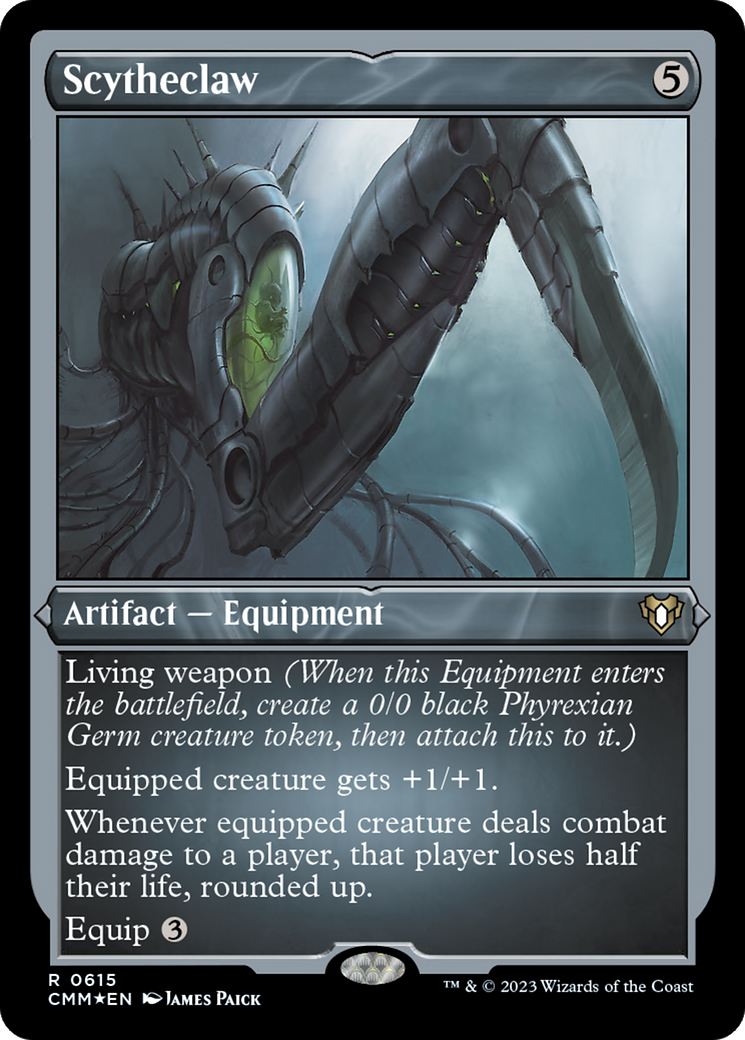 Scytheclaw (CMM-615) [Commander Masters] Etched Foil MTG Single Wizards of the Coast