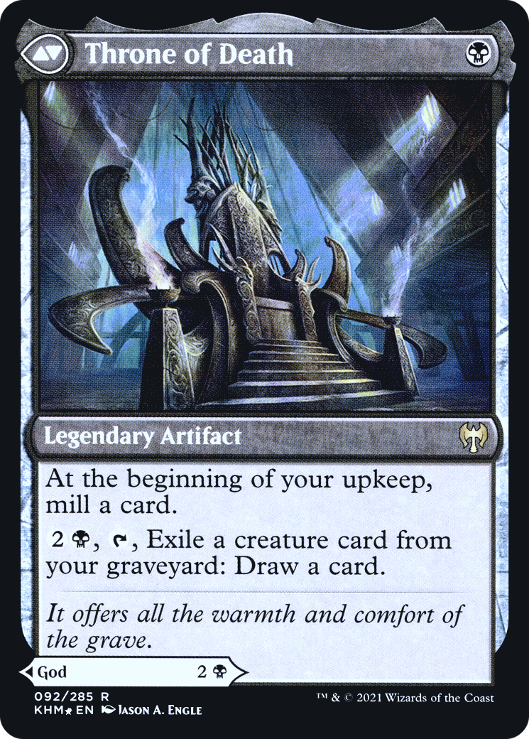 Egon, God of Death (PRE-092) [Kaldheim Promos] Foil MTG Single Wizards of the Coast