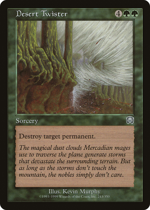 Desert Twister (MMQ-243) [Mercadian Masques] MTG Single Wizards of the Coast