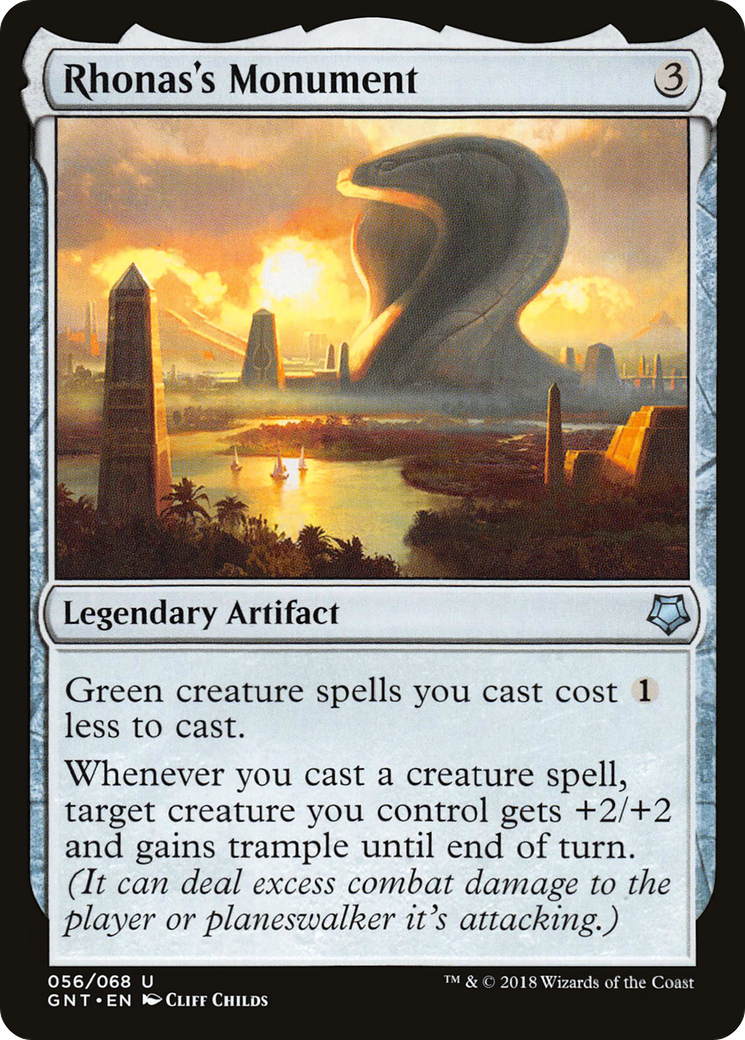 Rhonas's Monument (GNT-056) [Misc] Game Night MTG Single Wizards of the Coast