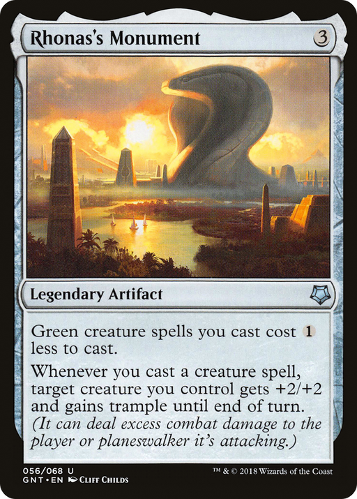 Rhonas's Monument (GNT-056) [Misc] Game Night MTG Single Wizards of the Coast