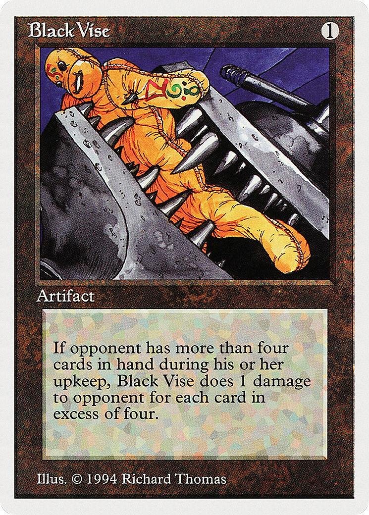 Black Vise (SUM-236) [Misc] Summer Magic / Edgar MTG Single Wizards of the Coast