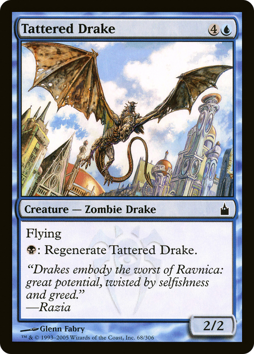 Tattered Drake (RAV-068) [Ravnica: City of Guilds] MTG Single Wizards of the Coast