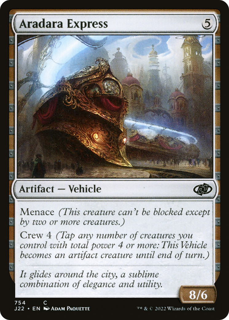 Aradara Express (J22-754) [Jumpstart 2022] MTG Single Wizards of the Coast