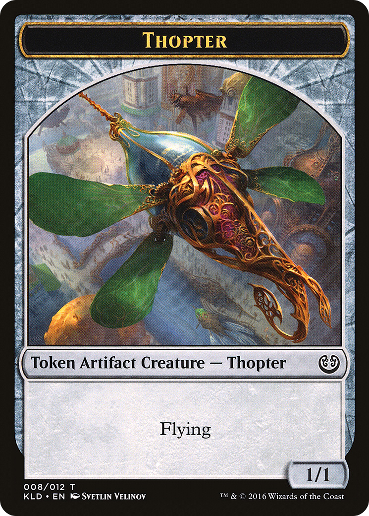 Thopter (KLD-008) [Tokens] Kaladesh Tokens MTG Single Wizards of the Coast