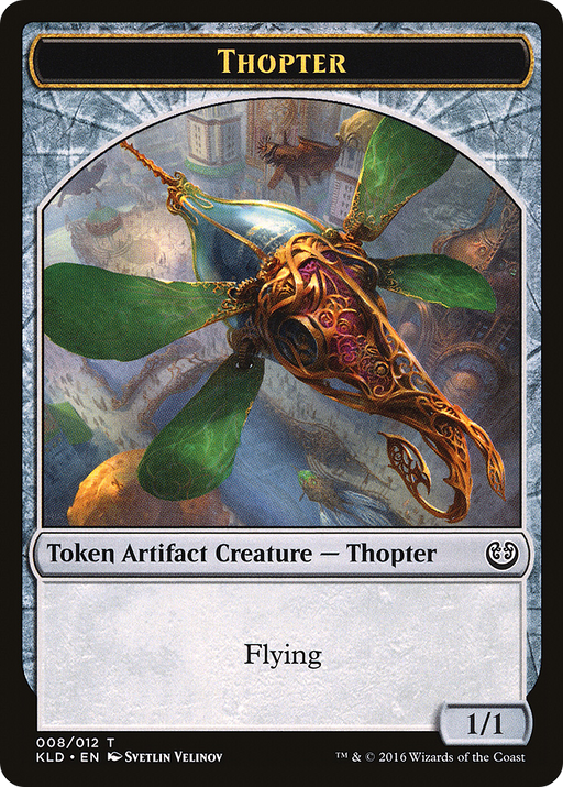 Thopter (KLD-008) [Tokens] Kaladesh Tokens MTG Single Wizards of the Coast