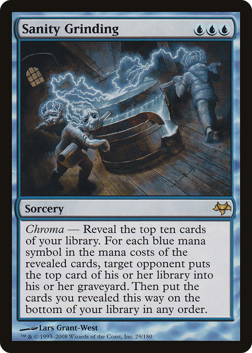 Sanity Grinding (EVE-029) [Eventide] MTG Single Wizards of the Coast