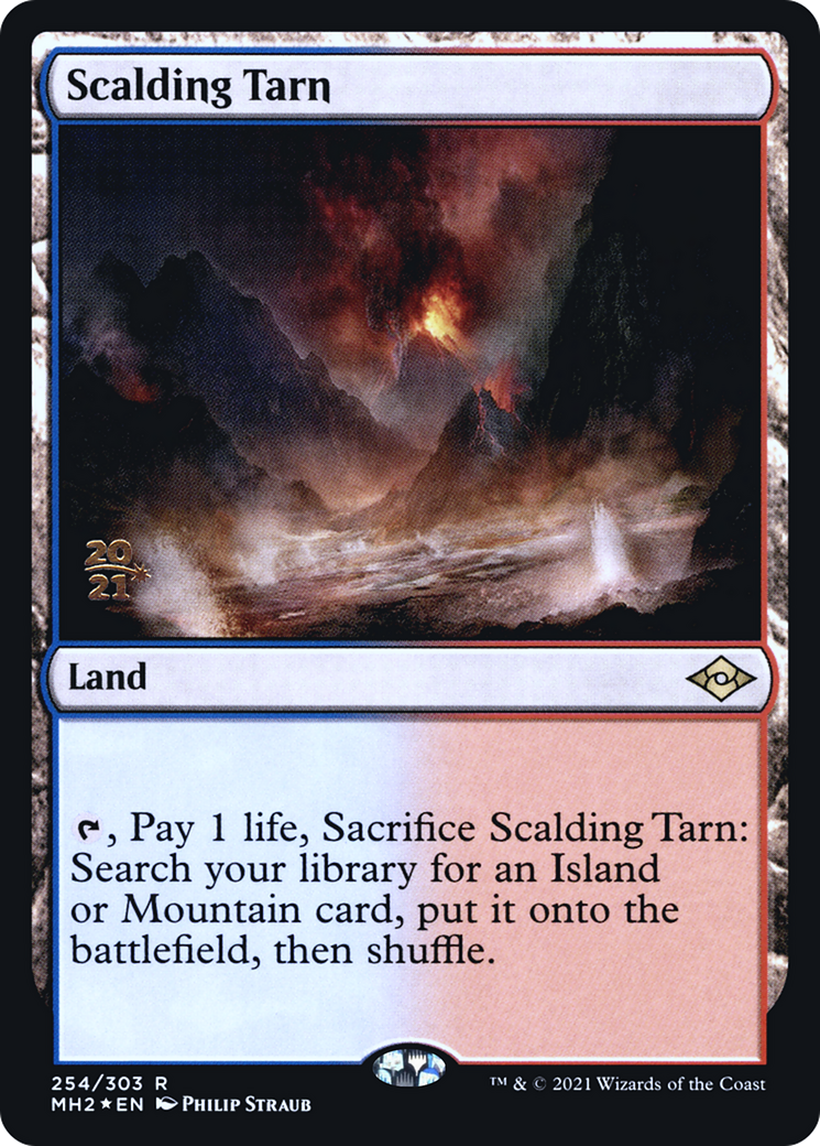 Scalding Tarn (PRE-254) [Modern Horizons 2 Promos] Foil MTG Single Wizards of the Coast