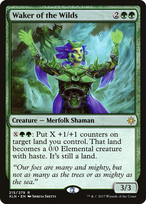 Waker of the Wilds (XLN-215) [Ixalan] MTG Single Wizards of the Coast