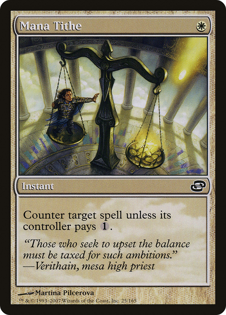 Mana Tithe (PLC-025) [Planar Chaos] (colorshifted) MTG Single Planar Chaos