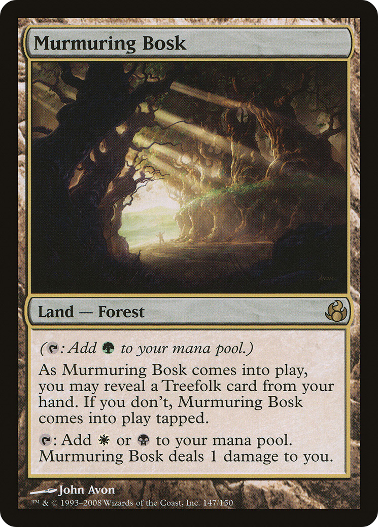 Murmuring Bosk [Morningtide] MTG Single Magic: The Gathering